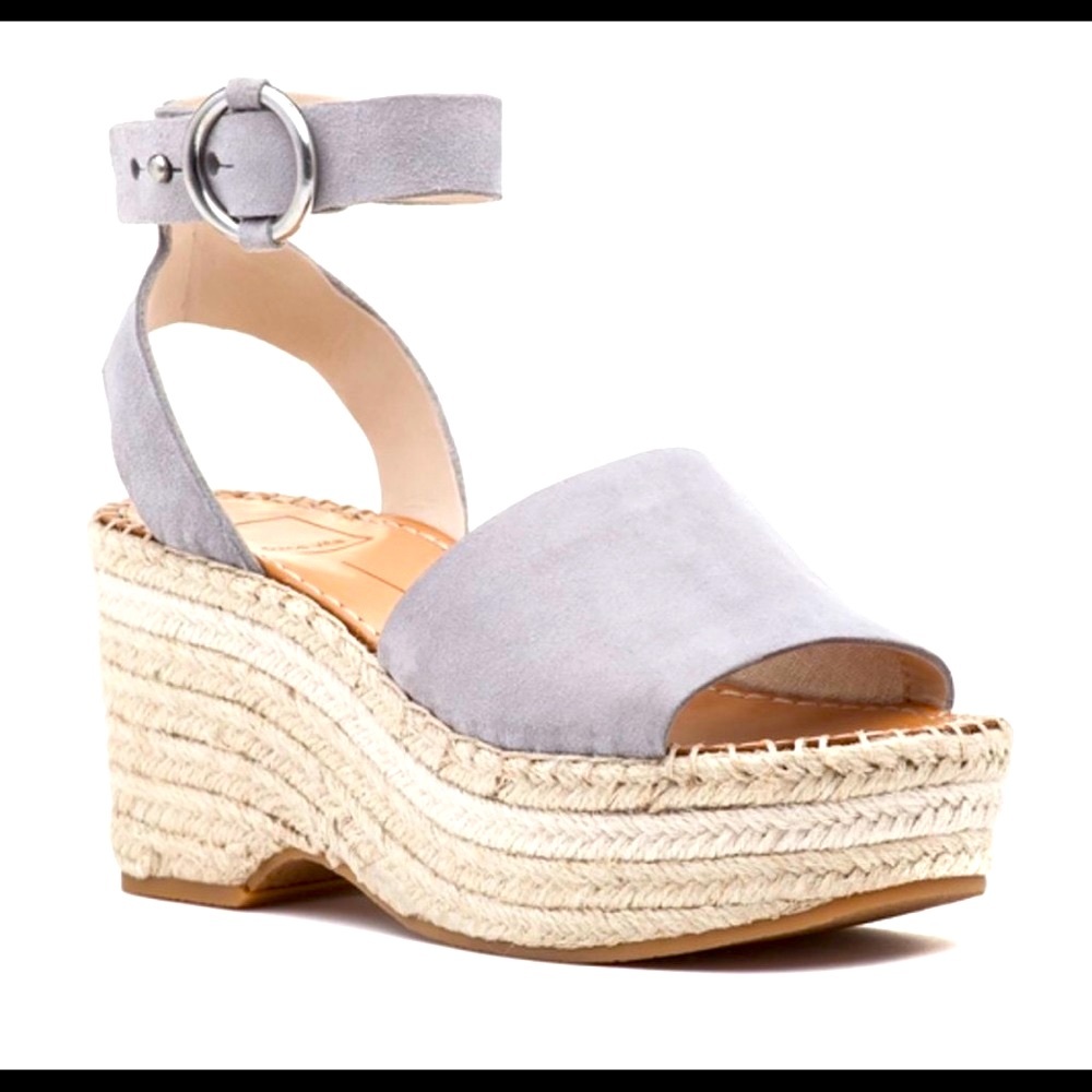 Dolce Vita suede platform espadrilles